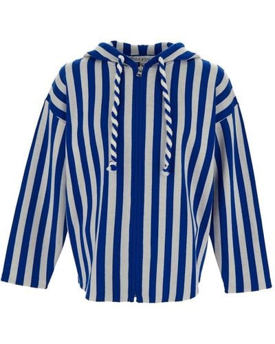JW Anderson Striped Sweater - Blue