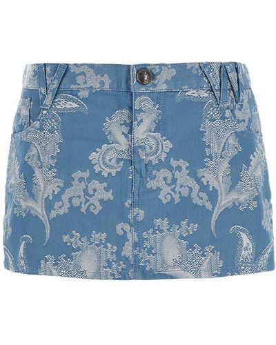 Vivienne Westwood Foam Skirt - Blue