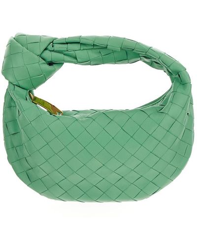 Bottega Veneta Mini Jodie Hobo Bag - Green