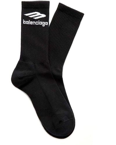 Balenciaga Skiwear Socks - Black