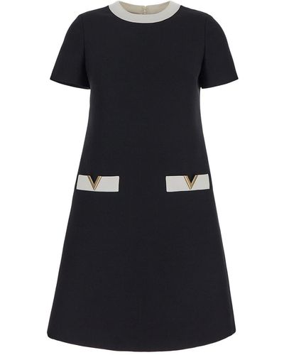 Valentino Wool Dress - Black