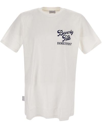 FAMILY FIRST Cotton T-shirt - White