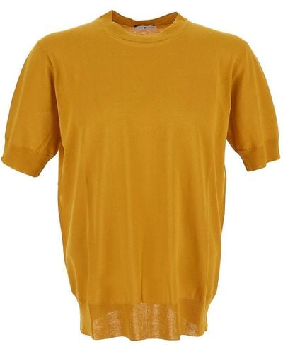 PT Torino Cotton T-shirt - Yellow