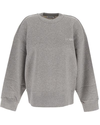 The Attico Logo Sweatshirt - Grey