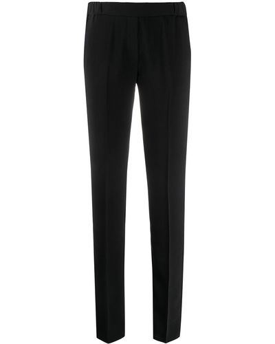 MM6 by Maison Martin Margiela Elasticated-waist Tailored Pants - Black