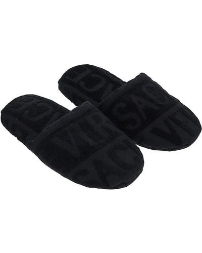 Versace Home Sandals - Black