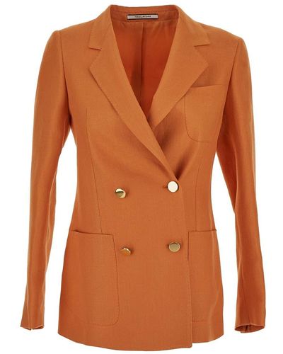 Tagliatore Classic Jacket - Orange
