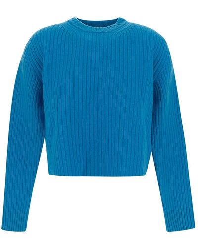 Laneus Ocean Crewneck Sweater - Blue