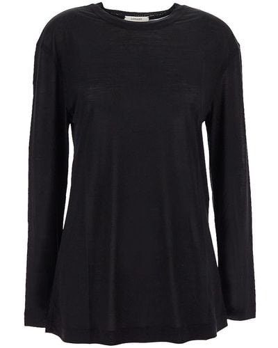 Lemaire Essential T-Shirt - Black