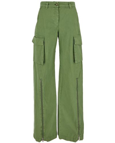 Stella McCartney Cargo Trousers - Green