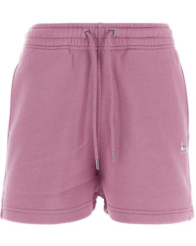 Maison Kitsuné Maison Kitsune' Shorts - Purple
