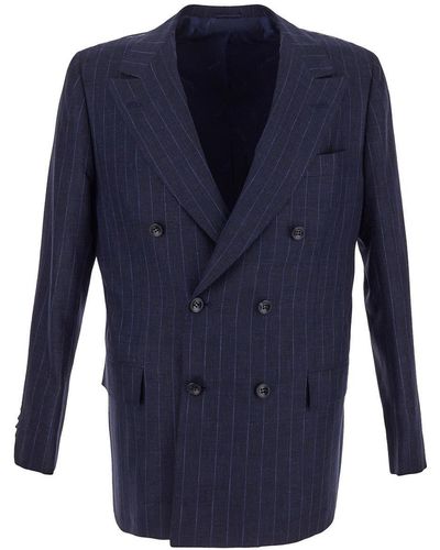 Kiton Classic Suit - Blue