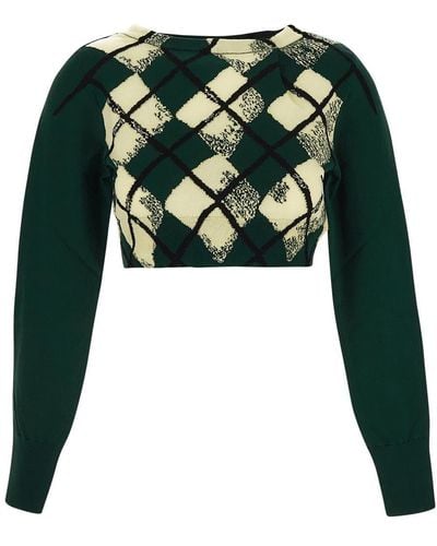 Burberry Jumpers - Green