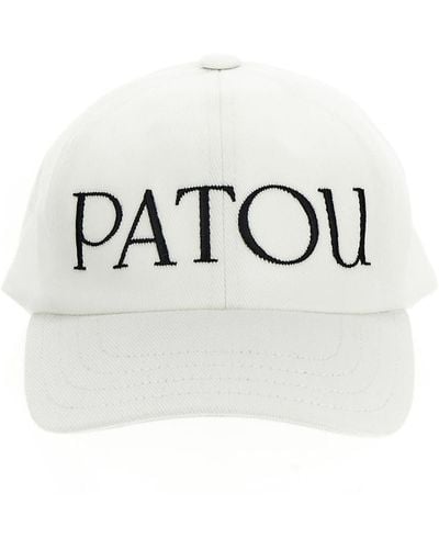 Patou Logo Baseball Cap - White