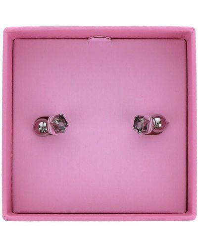 Swarovski Millenia Stud Earrings - Pink