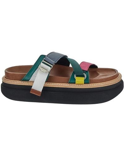 Sacai Hybrid Belt Sandal - Multicolor