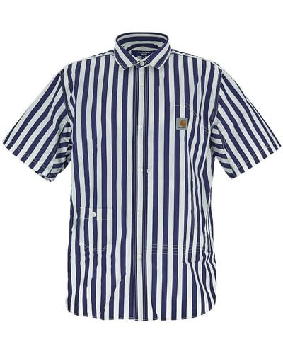 Junya Watanabe Striped Shirt - Blue