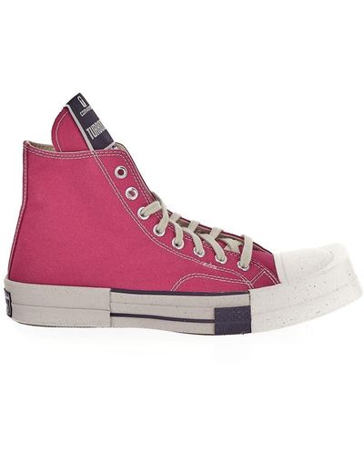 Rick Owens DRKSHDW x Converse Turbodrk Laceless Sneakers - Pink