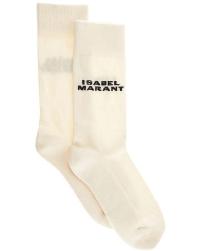 Isabel Marant Cotton Socks - White