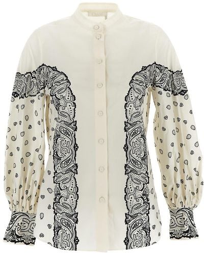 Chloé Cotton Blouse - White