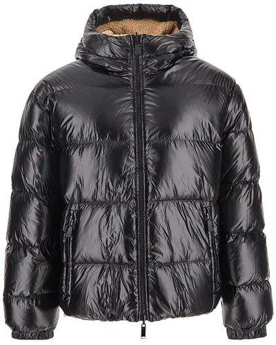 Add Reversible Down Jacket - Black