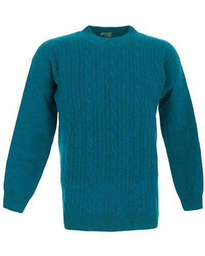 Rifò Andrea Knit Sweater - Blue