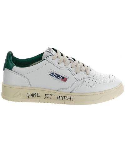 Autry Medalist Low Trainers - White