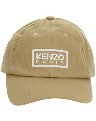 KENZO Cotton Hat - Natural