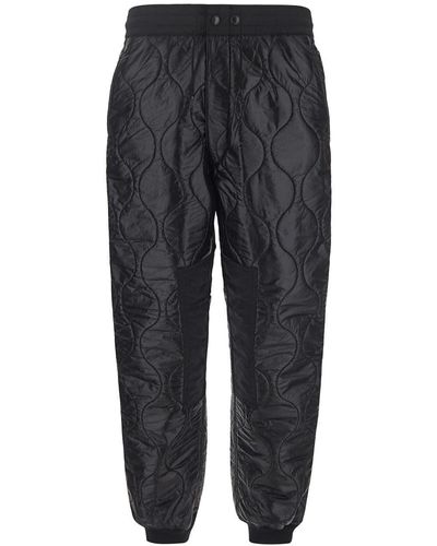 Junya Watanabe Quilted Track Trousers - Grey