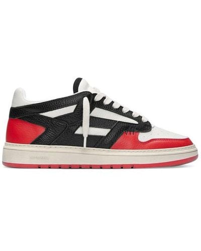 Represent Leather Trainers - Red
