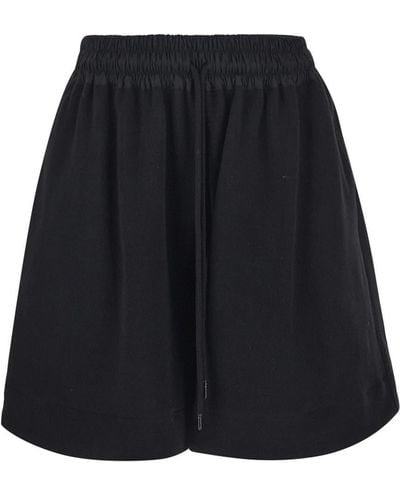 Gentry Portofino Cotton Shorts - Black