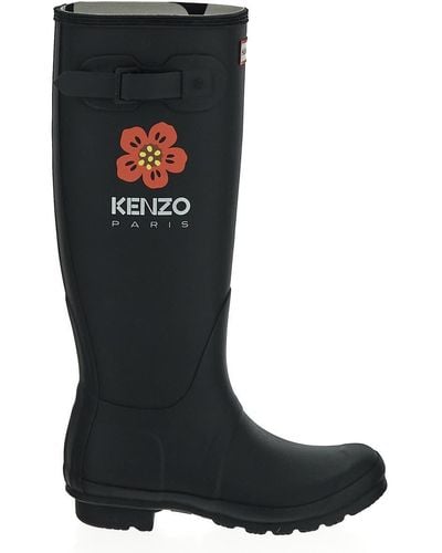 KENZO Rain Boots - Black
