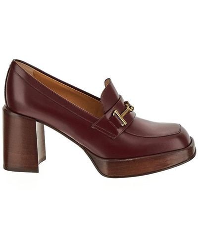 Tod's Heeled Loafers - Brown