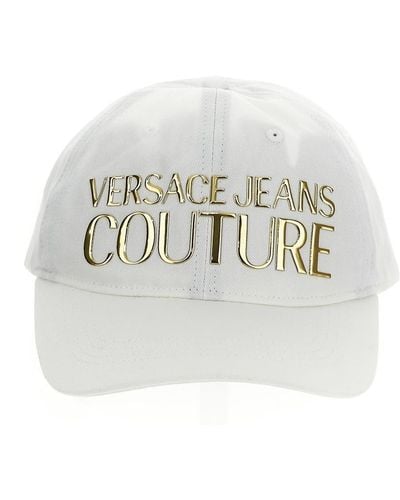 Versace Jeans Couture Cotton Hat - White