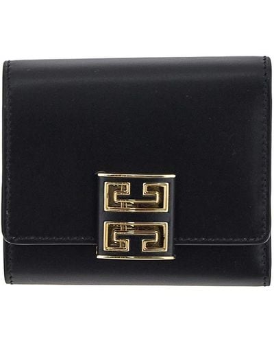 Givenchy 4g Trifold Wallet - Black