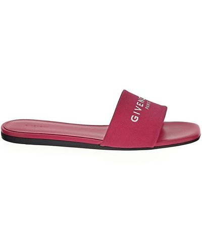 Givenchy 4g Flat Mules - Pink