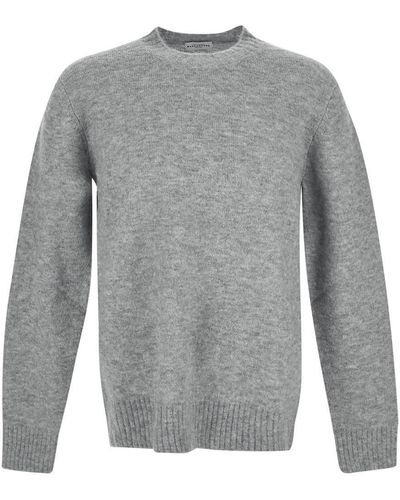 Ballantyne Round Neck Pullover - Gray