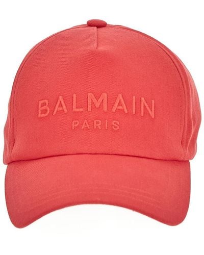 Balmain Hats - Red