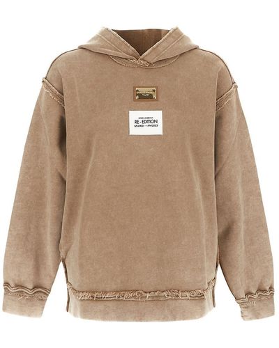 Dolce & Gabbana Re-edition Hoodie - Natural