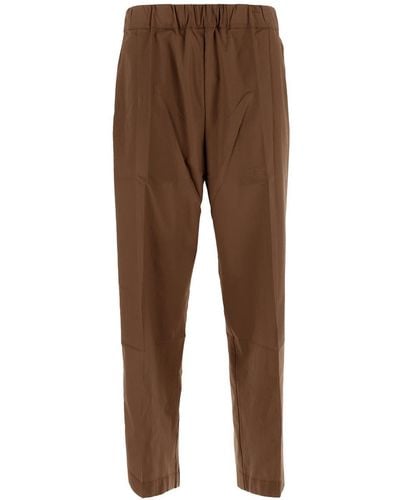Laneus Cotton Trousers - Brown
