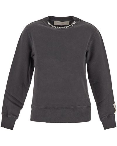 Golden Goose Cotton Sweatshirt - Gray