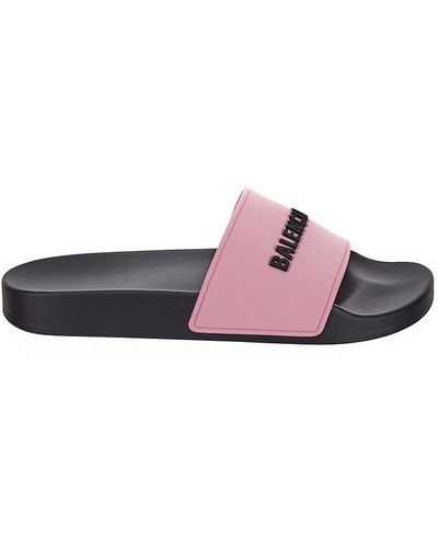 Balenciaga Pool Slide Sandal - Pink