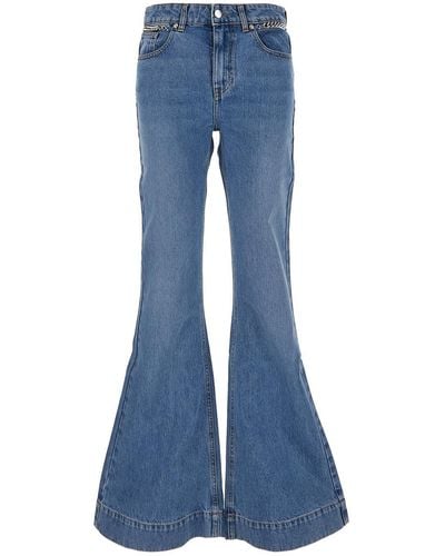 Stella McCartney Iconic Falabella Jeans - Blue