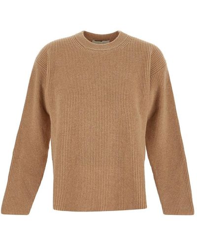 Ballantyne Wool Knitwear - Natural