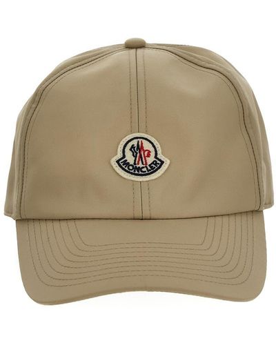 Moncler Logoed Hat - Brown
