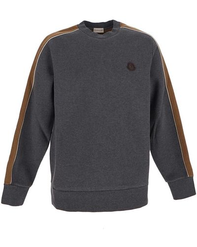 Moncler Crewneck Sweatshirt - Grey
