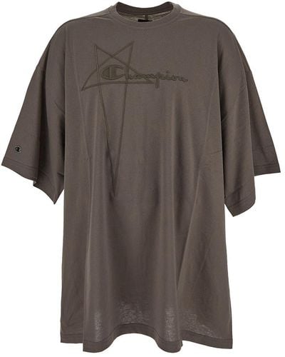 Rick Owens X Champion Tommy T-shirt - Gray