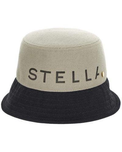 Stella McCartney Logo Bucket Bag - Gray