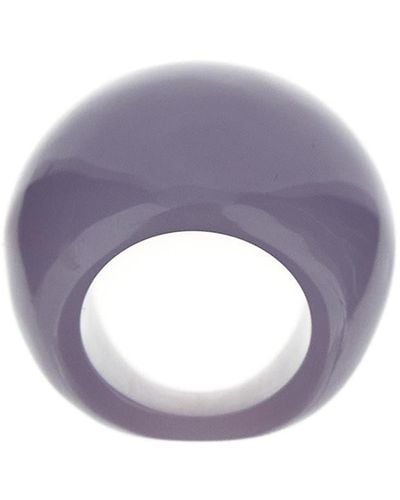 Saint Laurent Circle Ring - Purple