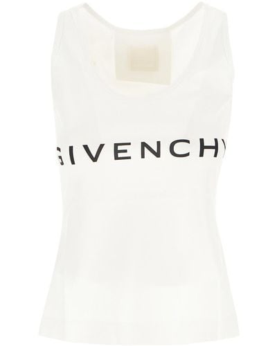 Givenchy Cotton Logo Vest - White